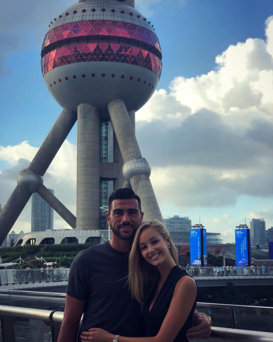 Gracijano Pele i Viktorija Varga u provodu