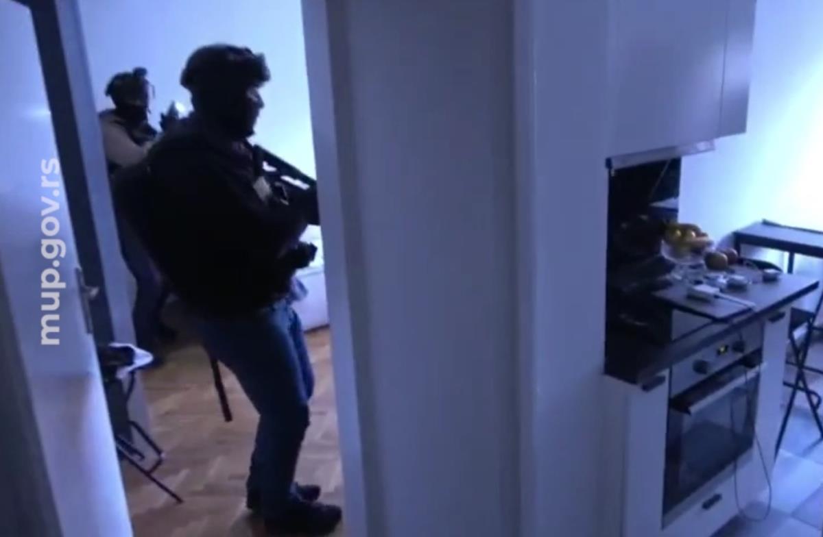 Hapšenje Đ.Z. u Beogradu