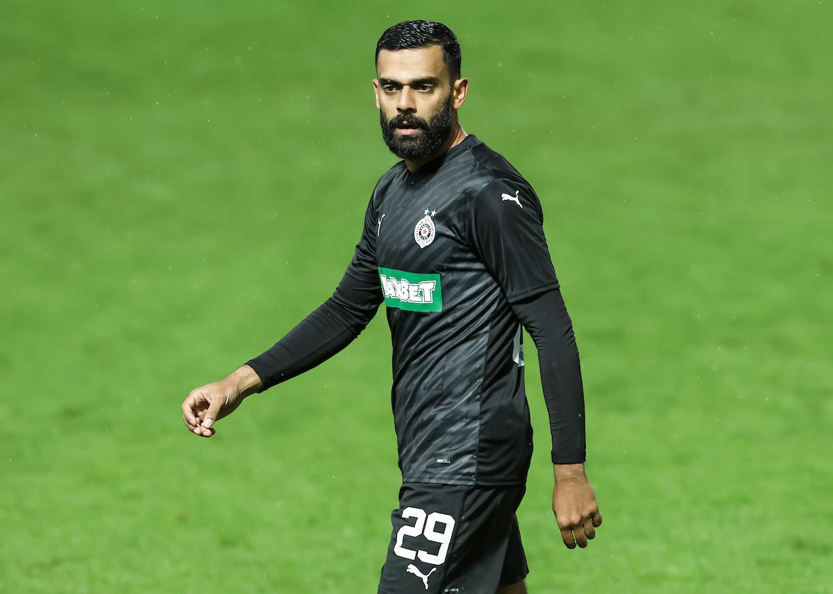 Gajas Zahid u dresu FK Partizan