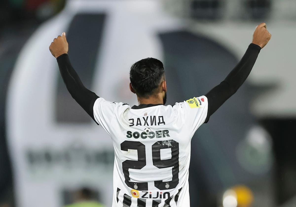 Gajas Zahid u dresu FK Partizan