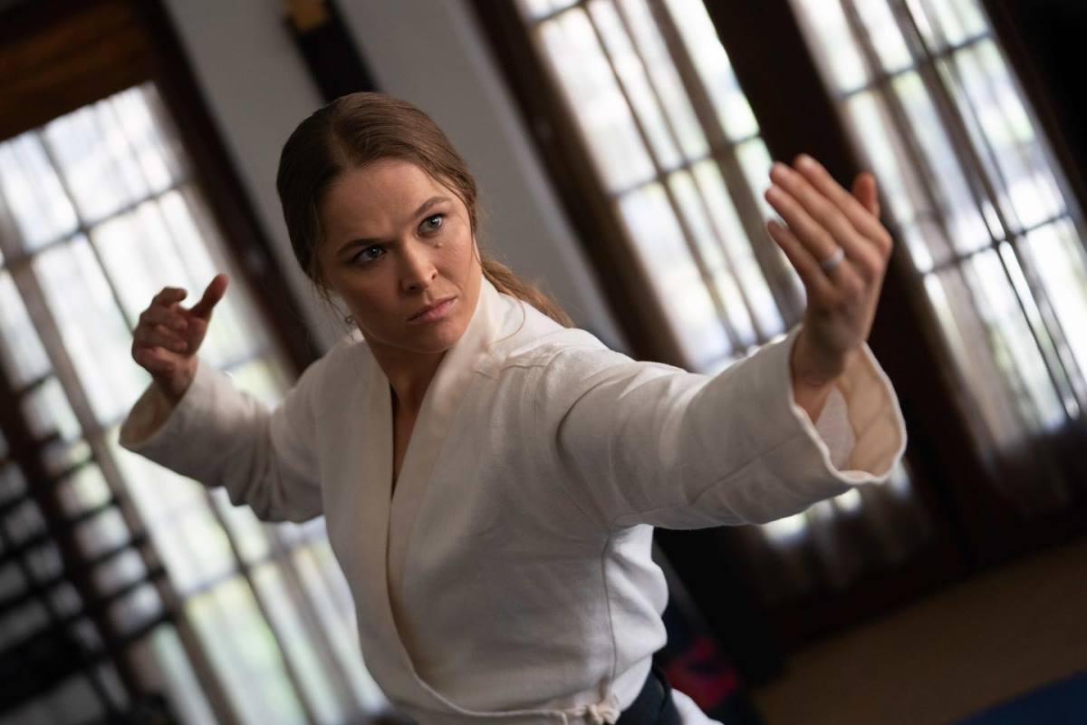 Ronda Rauzi kao džudistkinja