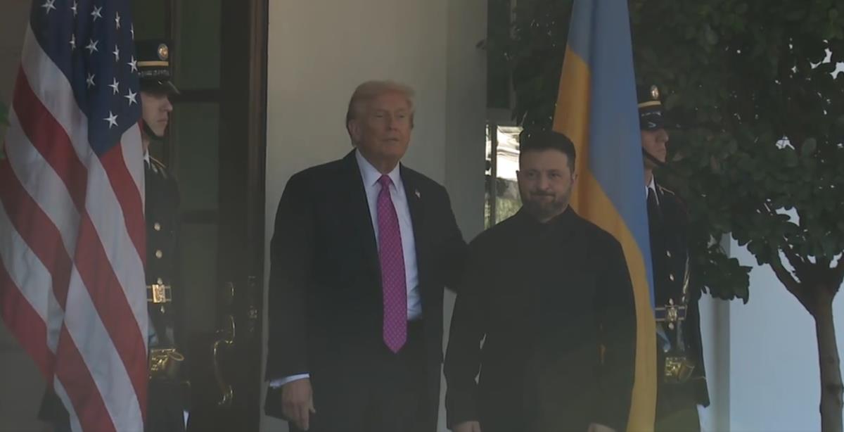 Donald Tramp Volodimir Zelenski