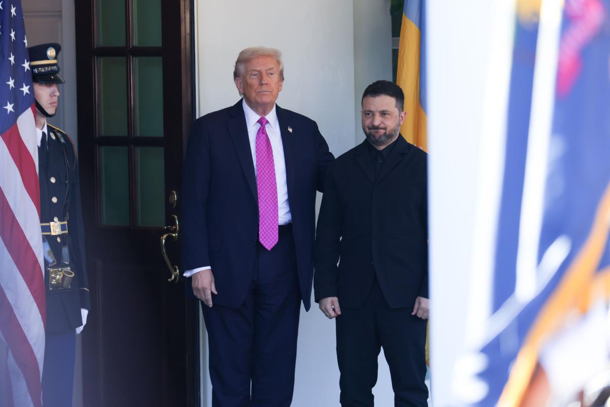 Vladimir Zelenski ,Donald Tramp