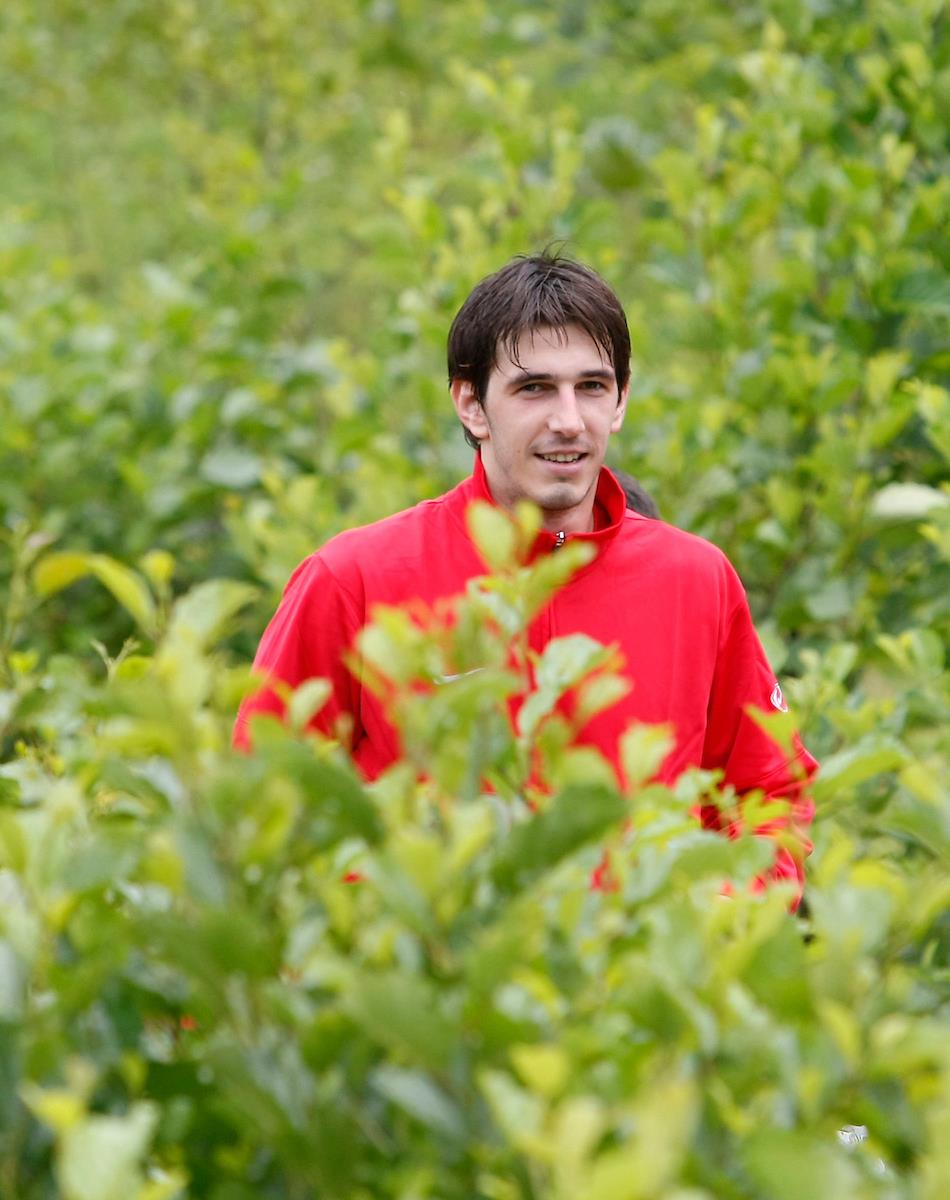 Lekić Dejan tokom priprema sa Crvenom zvezdom