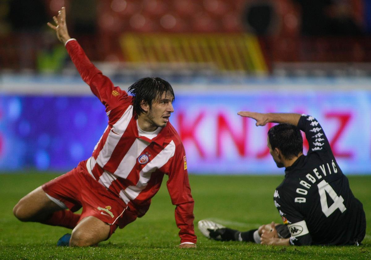 Lekić Dejan na derbiju protiv Partizana