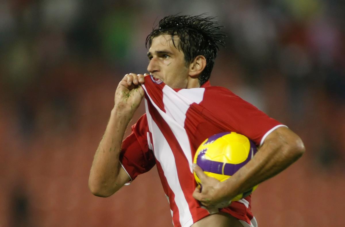 Lekić Dejan slavi gol protiv Dinama iz Tbilisija 2009.