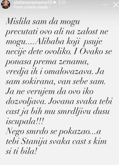 "ŠOKIRANA SAM VAN SEBE SAM I NE MOGU DA PREĆUTIM" Milica Dabović se javno umešala u odnos Stanije i Asmina: Svaka ti čast s kim si bila