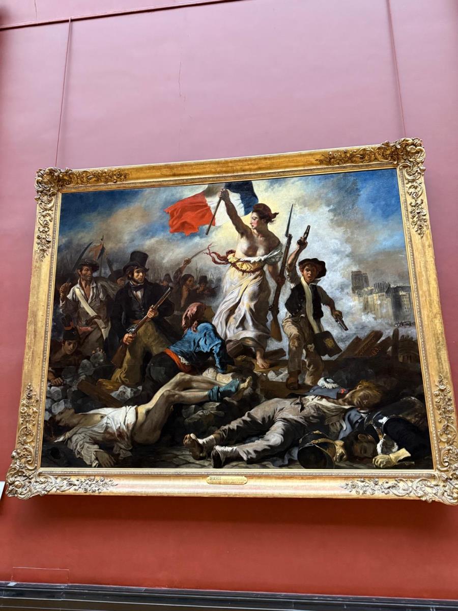 Sloboda predvodi narod, slika Ežena Delakroaa koja slavi Julsku revoluciju 1830