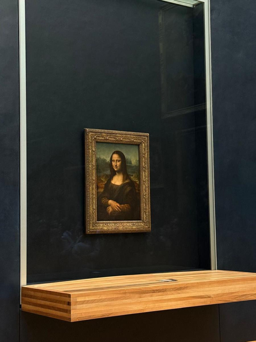 Mona Liza je mala slika (53×77 cm), ali izuzetno poznata