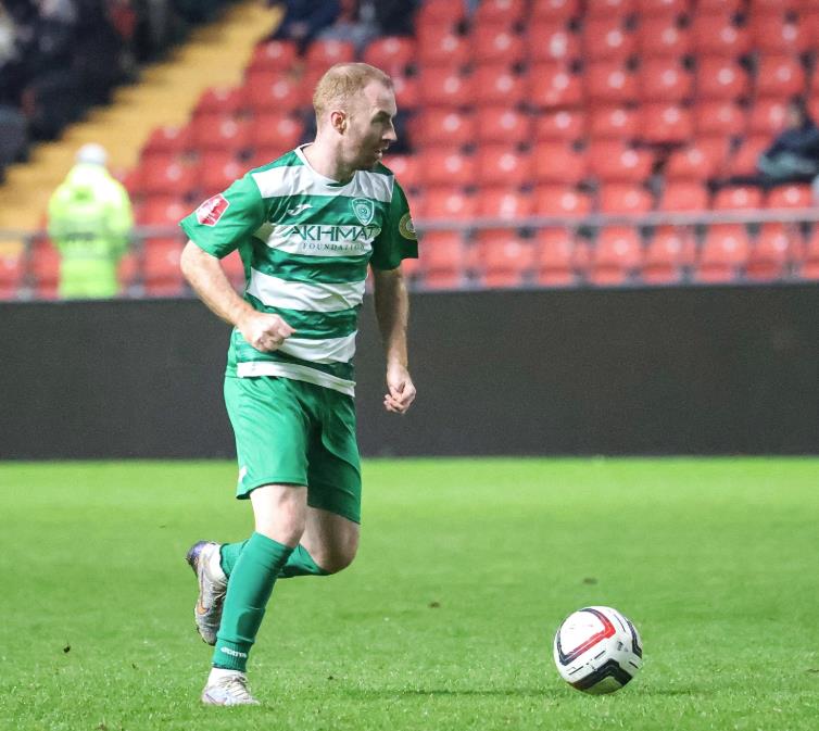 Miroslav Bogosavac kao fudbaler Ahmata iz Groznog