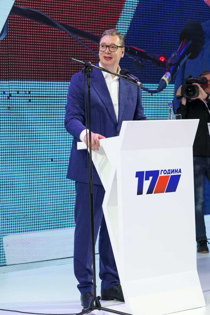 Zrenjanin 17 godina SNS-a Srpska napredna stranka Aleksandar Vučić