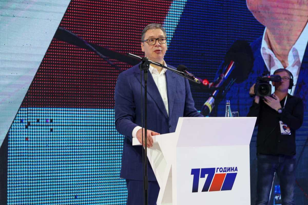 Zrenjanin 17 godina SNS-a Srpska napredna stranka Aleksandar Vučić