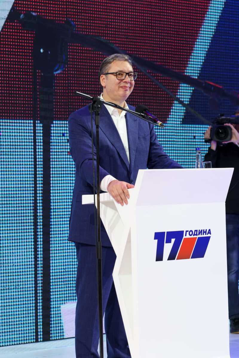 Zrenjanin 17 godina SNS-a Srpska napredna stranka Aleksandar Vučić