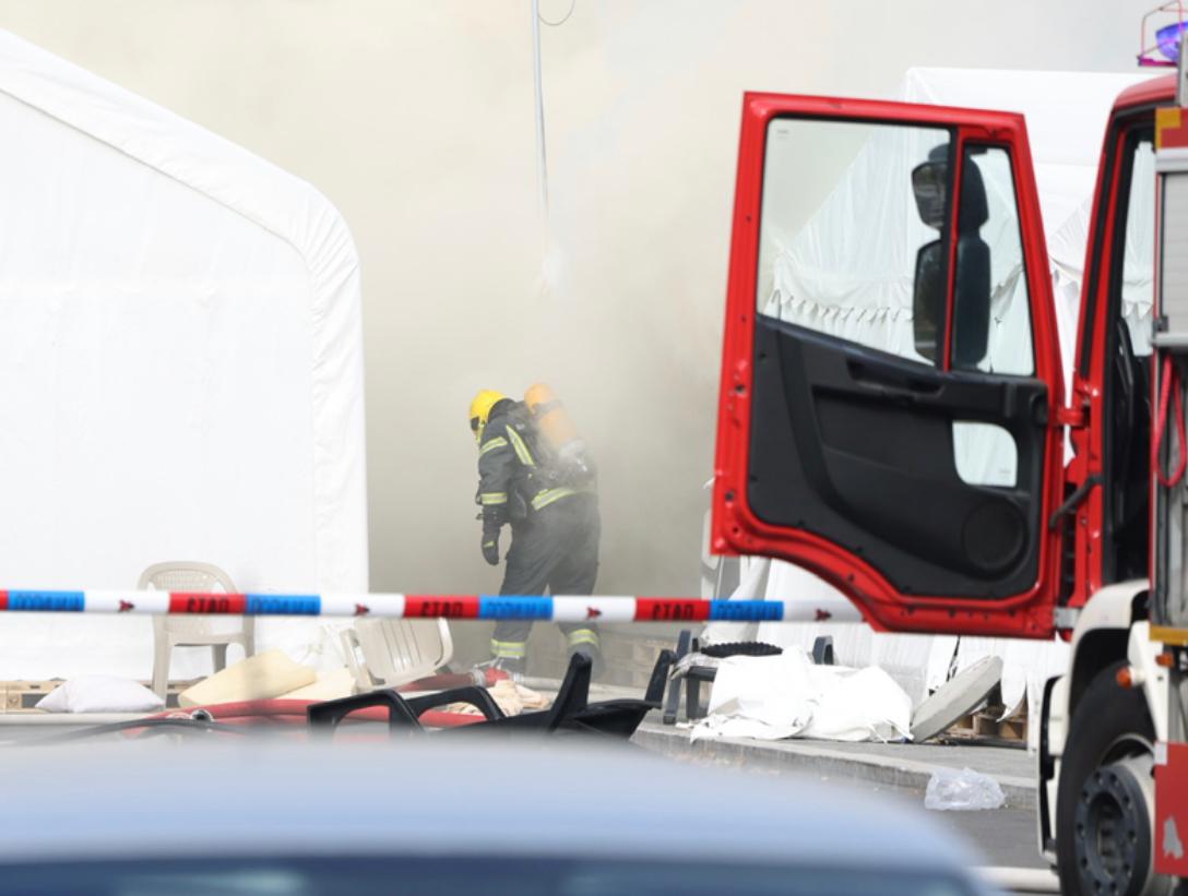 požar šator skupština Srbije