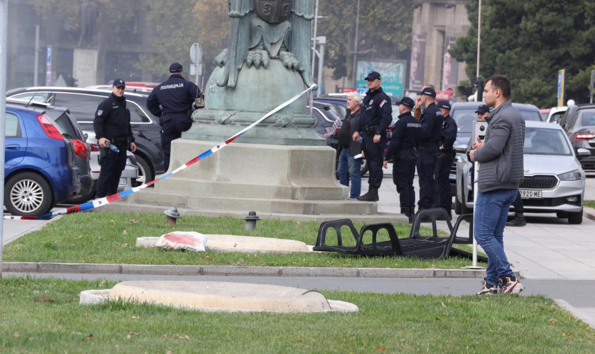 požar šator skupština Srbije