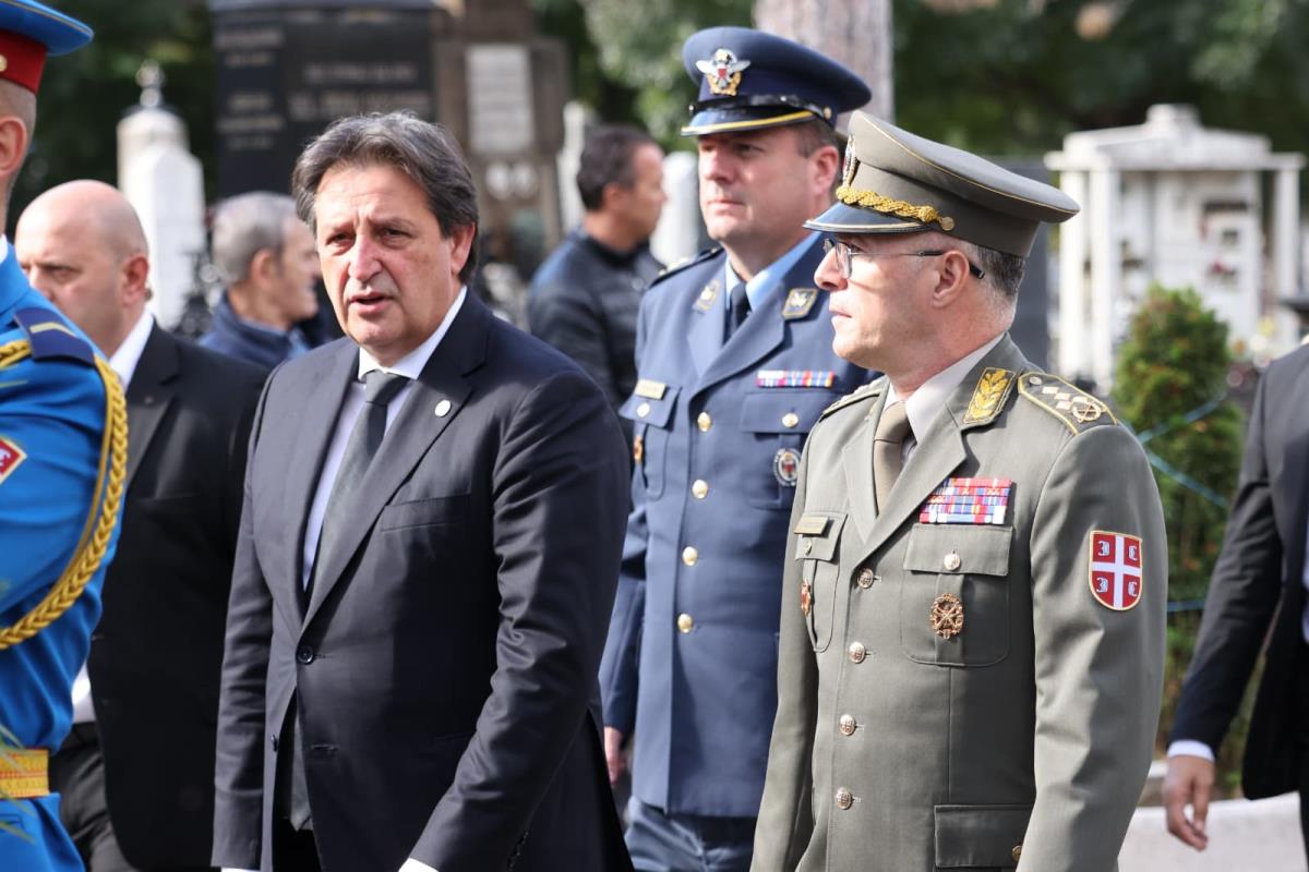 sahrana Nebojša Pavković Bratislav Gašić Milan Mojsilović