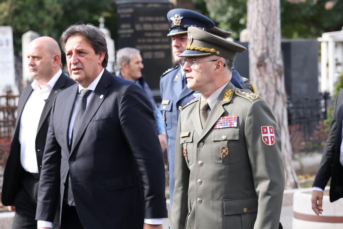 sahrana Nebojša Pavković Bratislav Gašić Milan Mojsilović