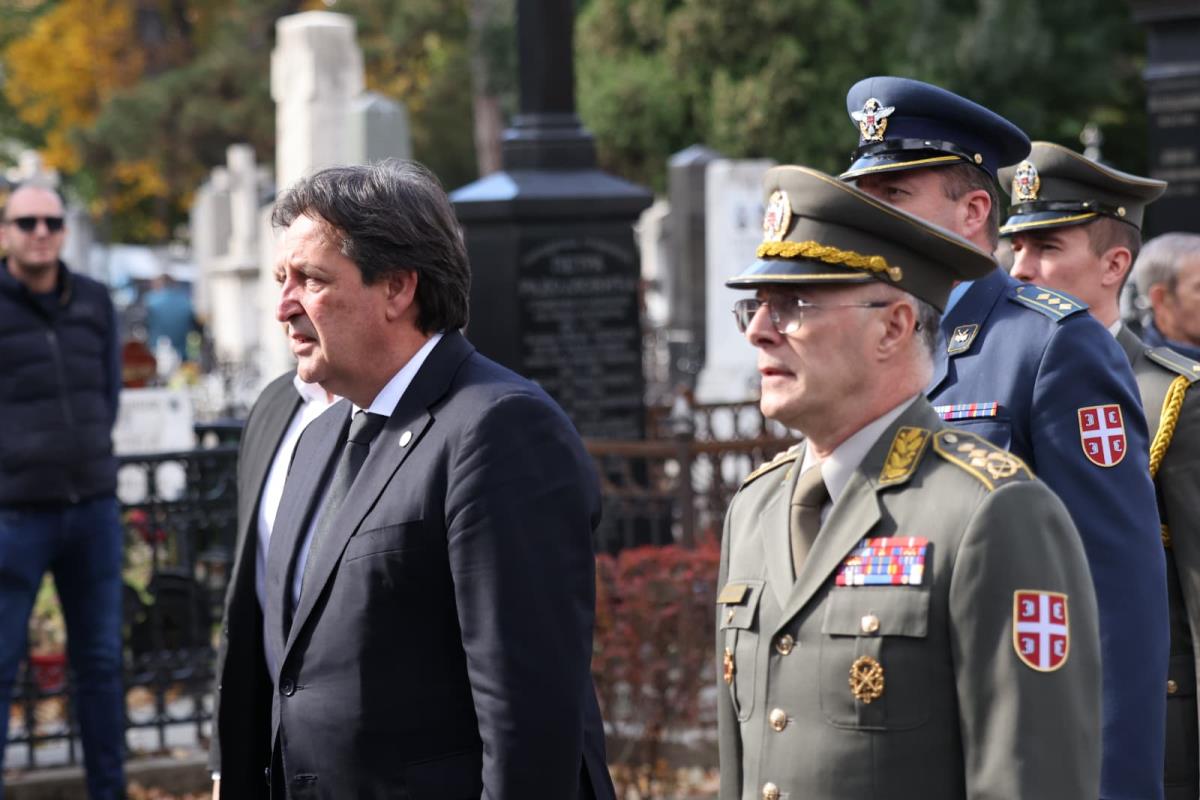 sahrana Nebojša Pavković Bratislav Gašić Milan Mojsilović