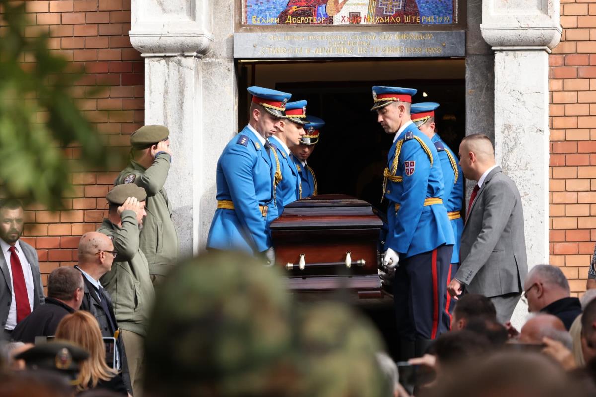 sahrana Nebojša Pavković