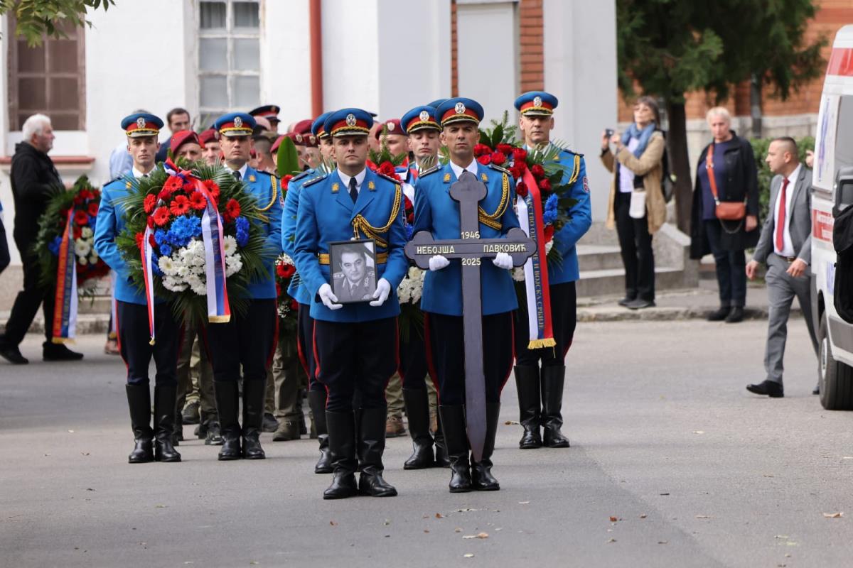 sahrana Nebojša Pavković