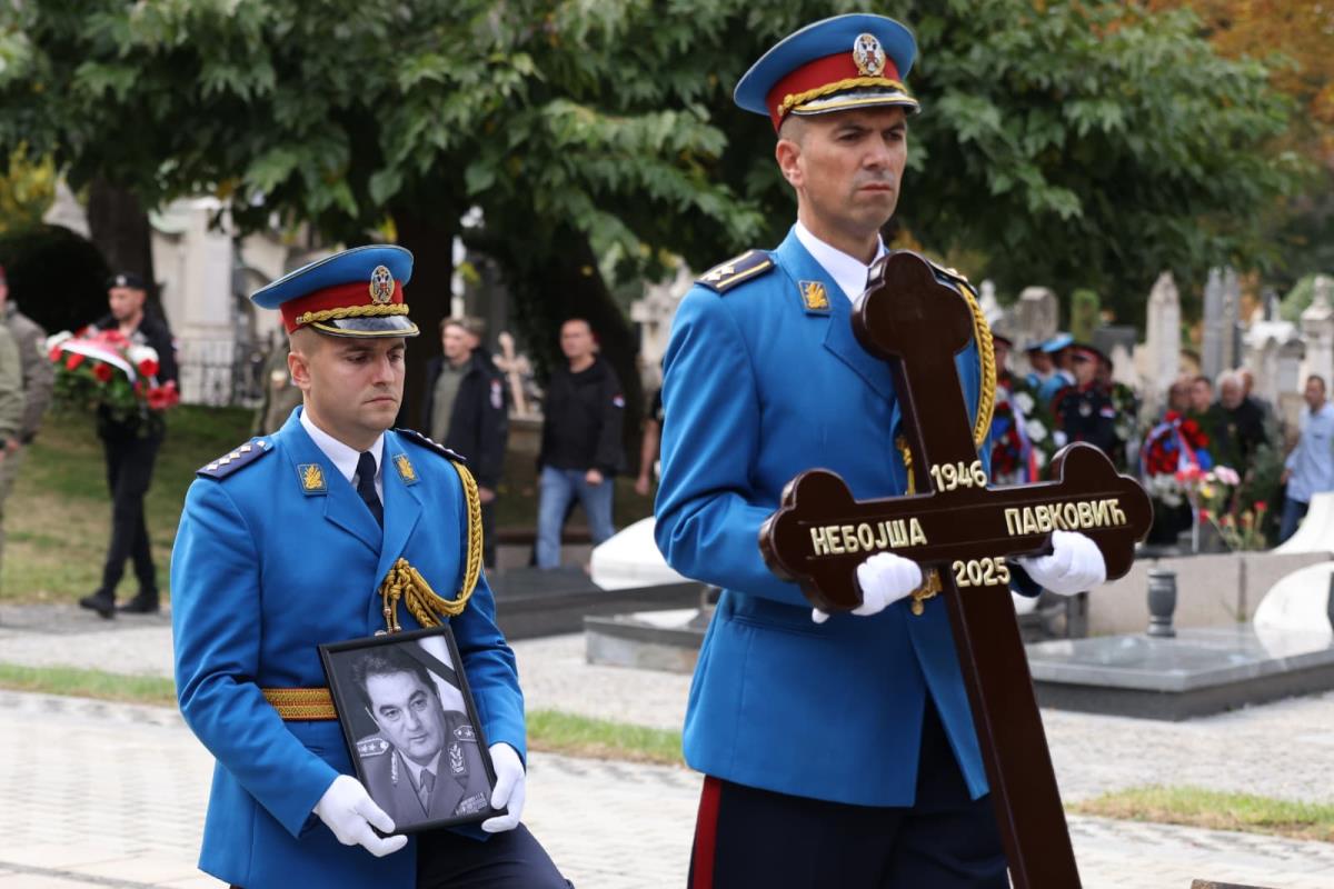 sahrana Nebojša Pavković