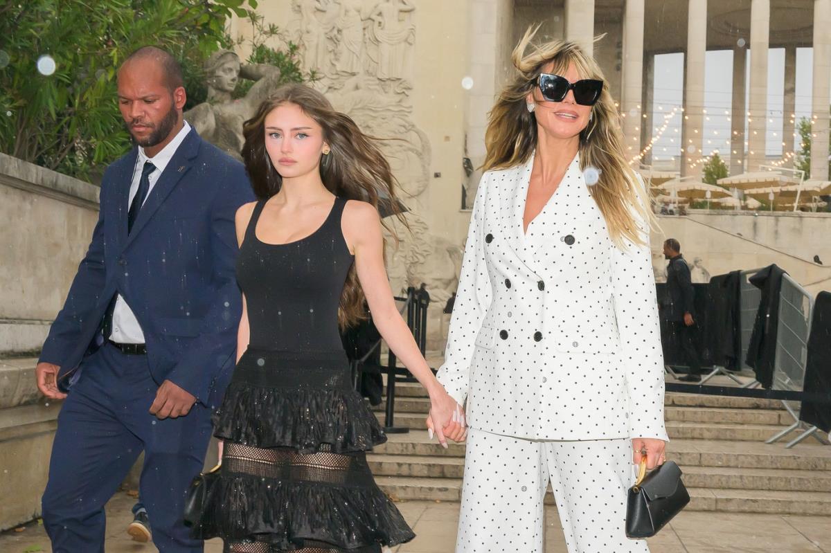 Hajdi Klum sa ćerkom