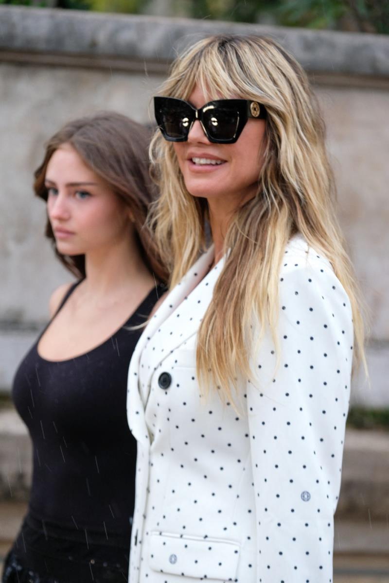 Hajdi Klum sa ćerkom