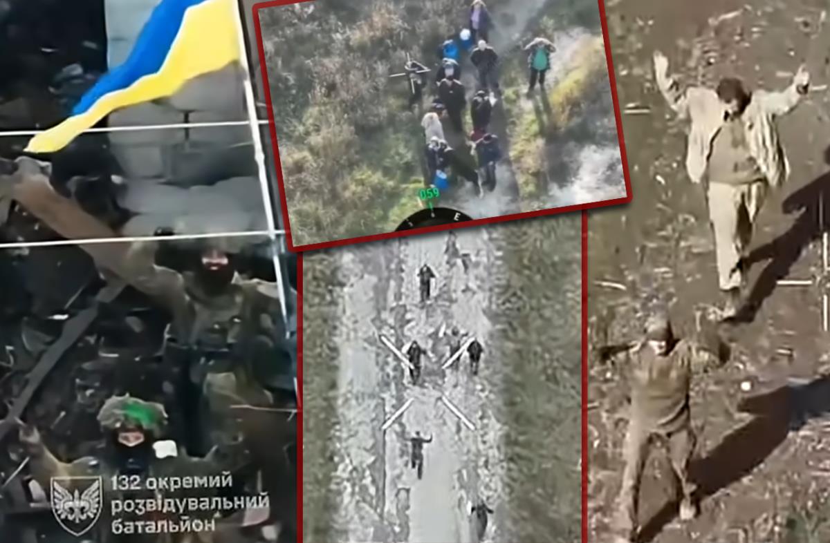 Ukrajinci zarobljeni Rusi