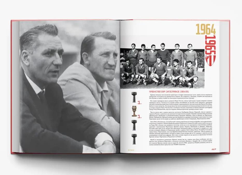 FK Crvena zvezda izdala monografiju