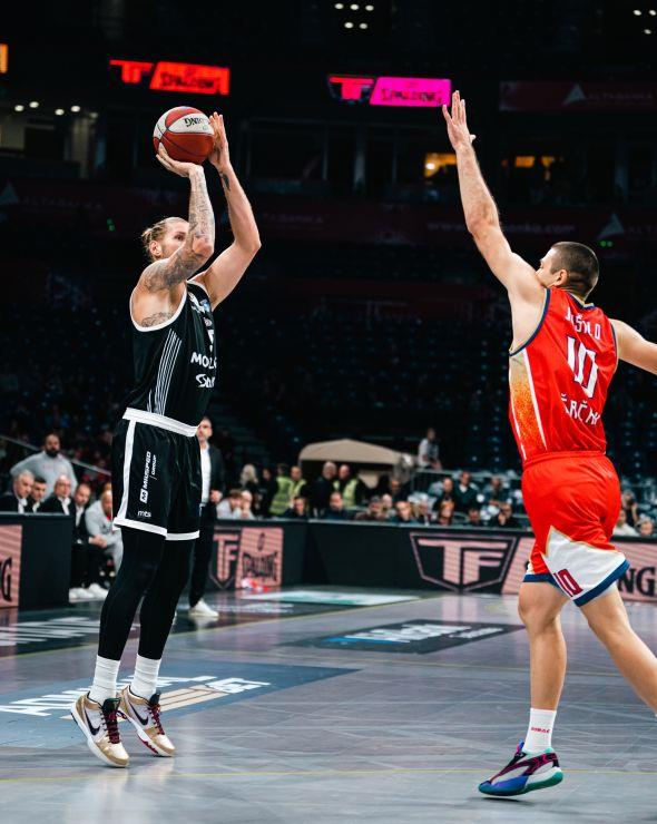 KK Partizan, Borac, ABA liga