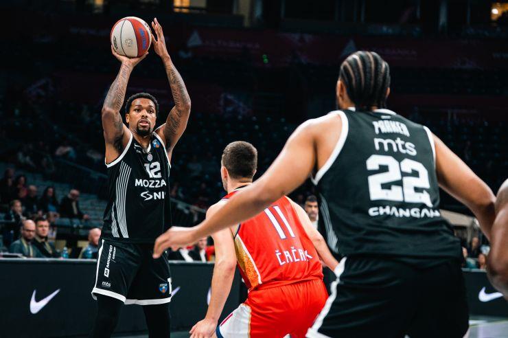 KK Partizan, Borac, ABA liga