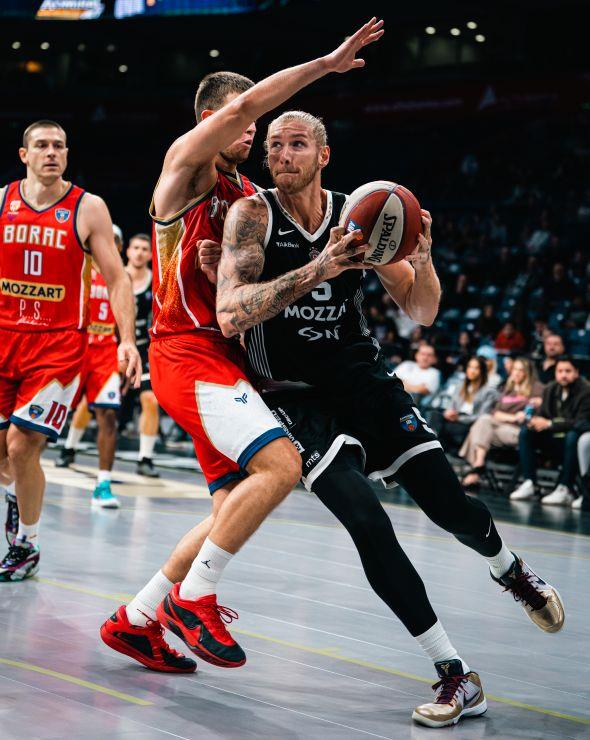 KK Partizan, Borac, ABA liga