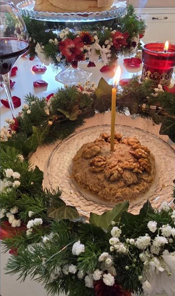 Lidija Vukićević slavi krsnu slavu Svetu Petku