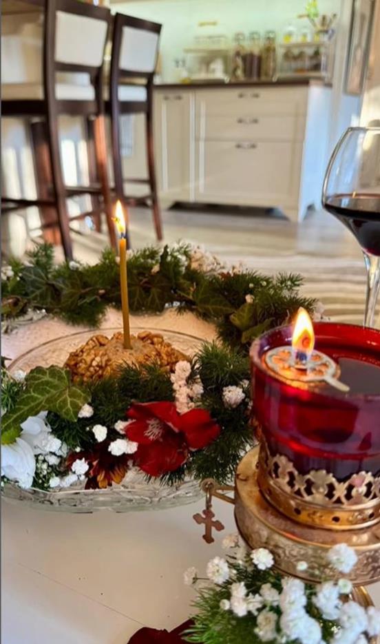 Lidija Vukićević slavi krsnu slavu Svetu Petku