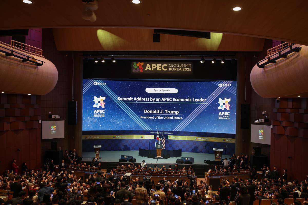 Donald Tramp Južna Koreja