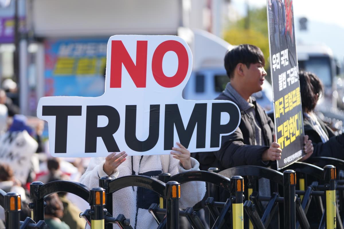 Donald Tramp Južna Koreja