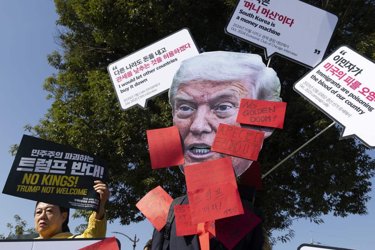 Donald Tramp Južna Koreja