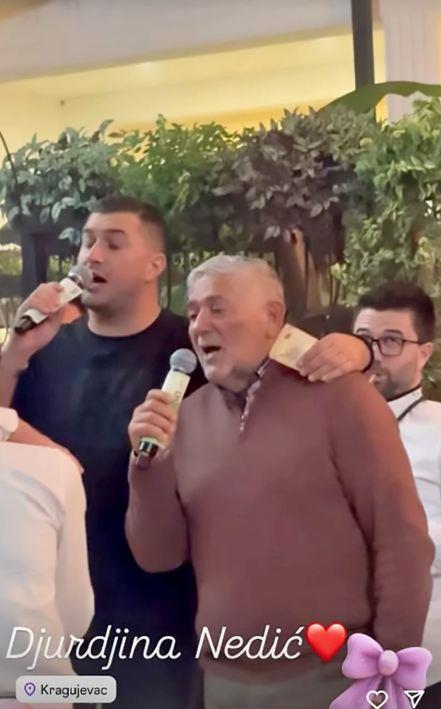 Radiša Urošević pevao na slavlju kod 
Dejana Tejovca