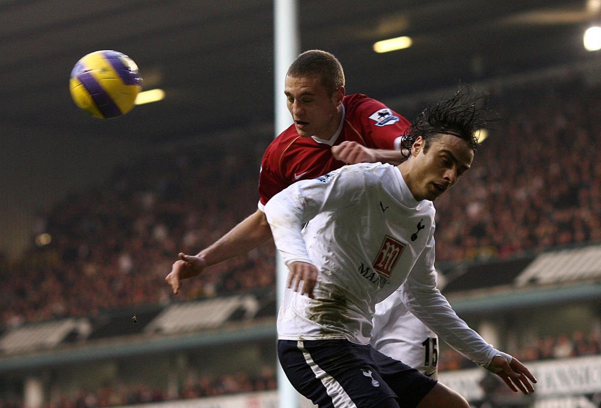 Dimitar Berbatov i Nemanja Vidić