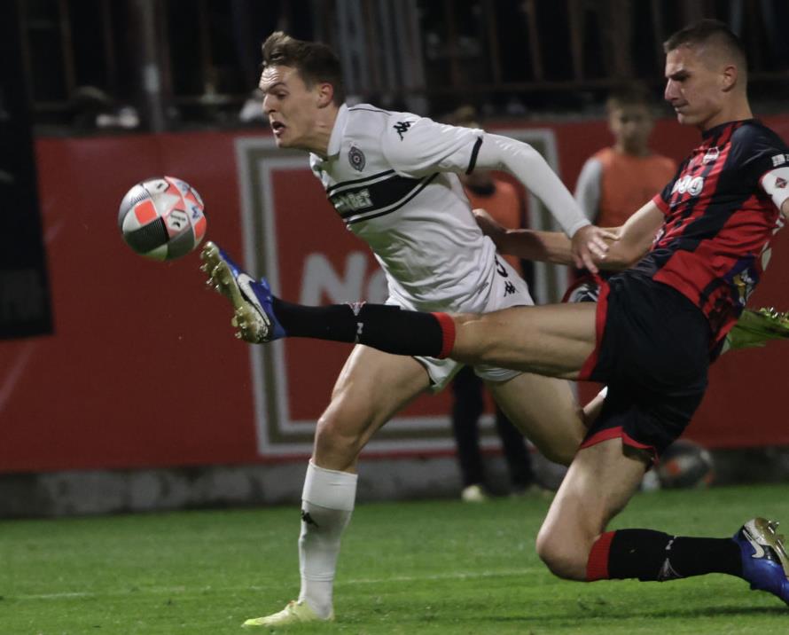 Andrej Kostić na utakmici protiv Mačve u Šapcu