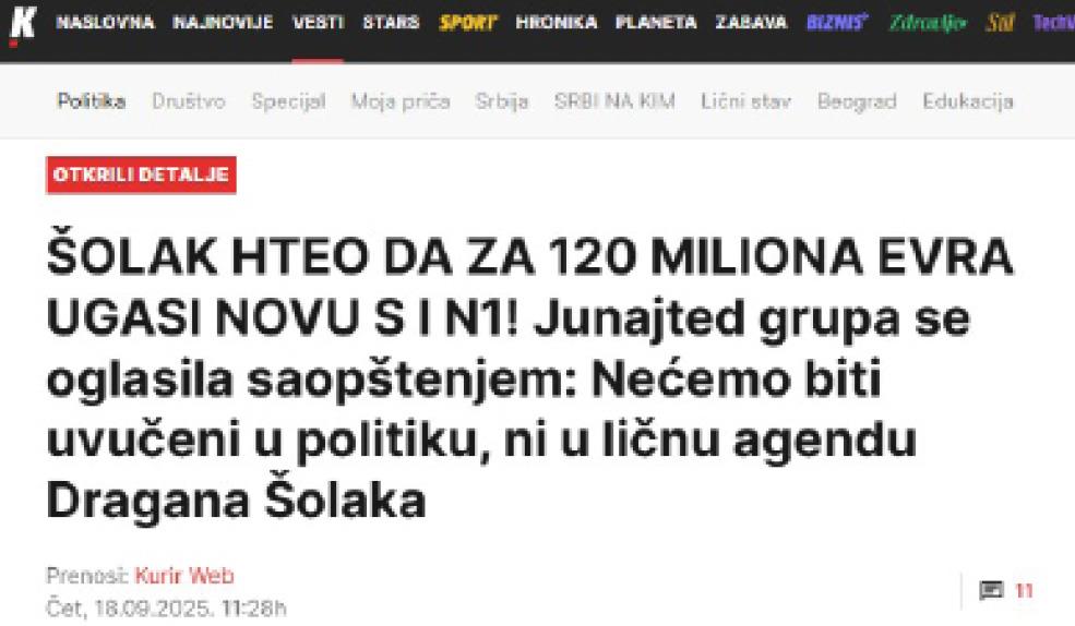 Dragan Solak ,istina ne bira stranu