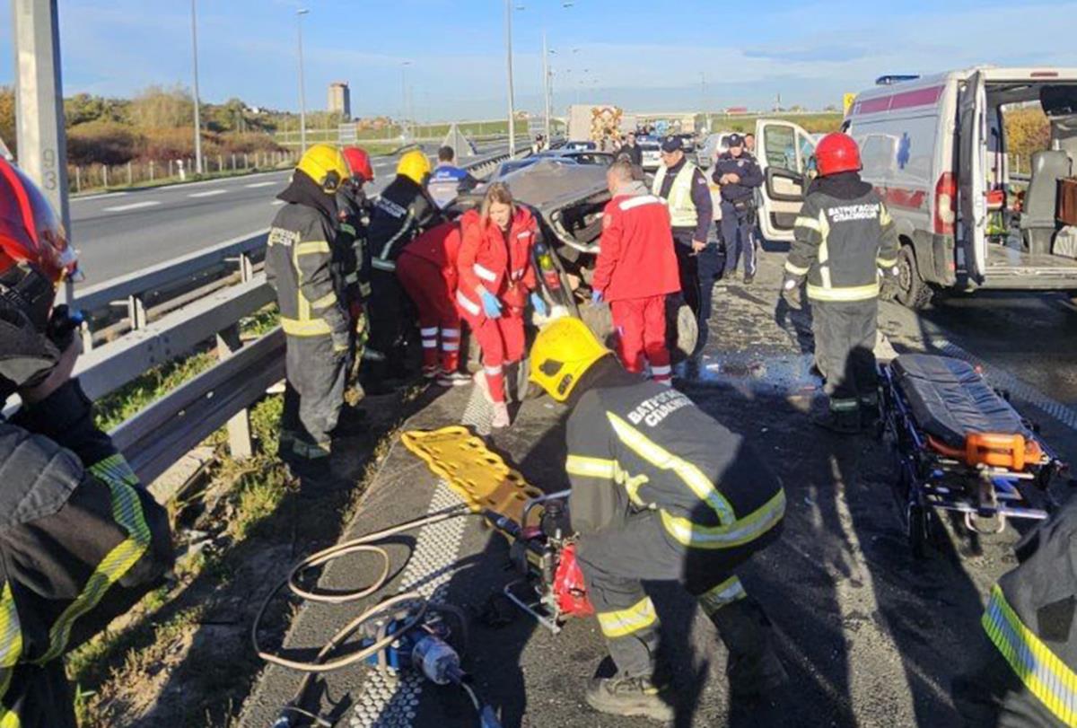 saobraćajna nesreća obilaznica Obrenovac