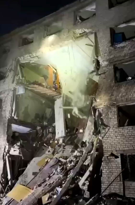 Ukrajina rat u Ukrajini studentski dom Zaporoška oblast