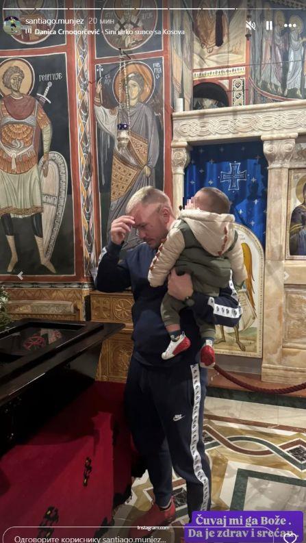 MUNJEZ NE PROPUŠTA TRENUTKE SA NASLEDNIKOM Iako je trudnoća od njega bila sakrivena, dete ga promenilo iz korena: Tata i sin posetili ovu svetinju (FOTO)