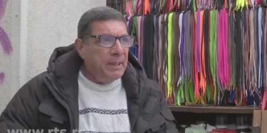 Mustafa Muja Mehmedović čistač cipela