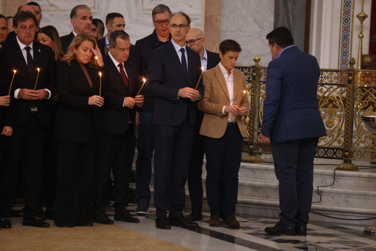 Hram Svetog Save komemoracija 1. novembar