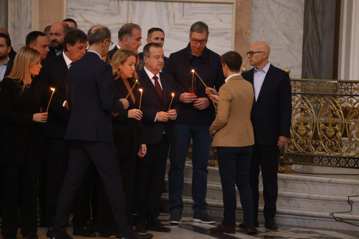 Hram Svetog Save komemoracija 1. novembar