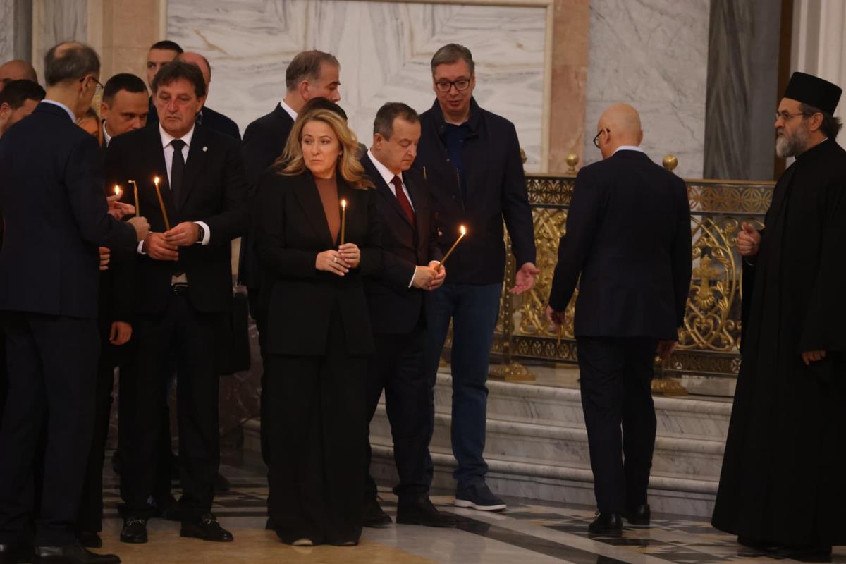 Hram Svetog Save komemoracija 1. novembar