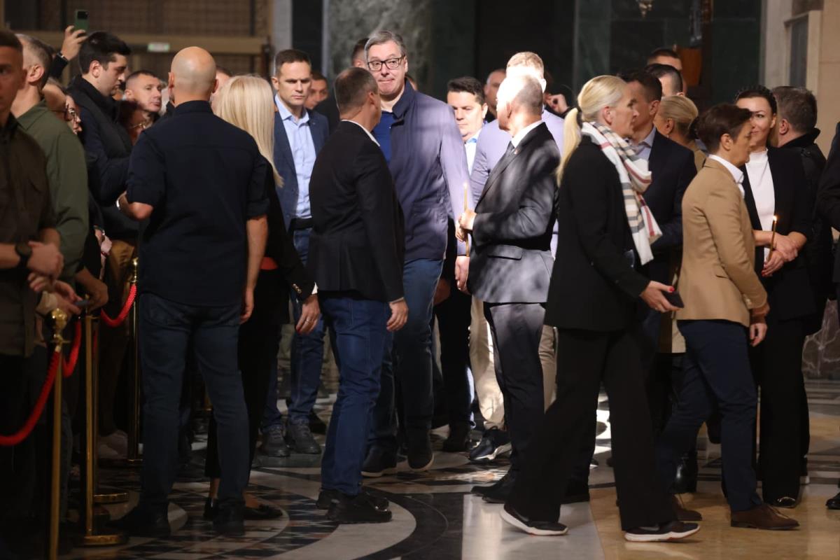 Hram Svetog Save komemoracija 1. novembar