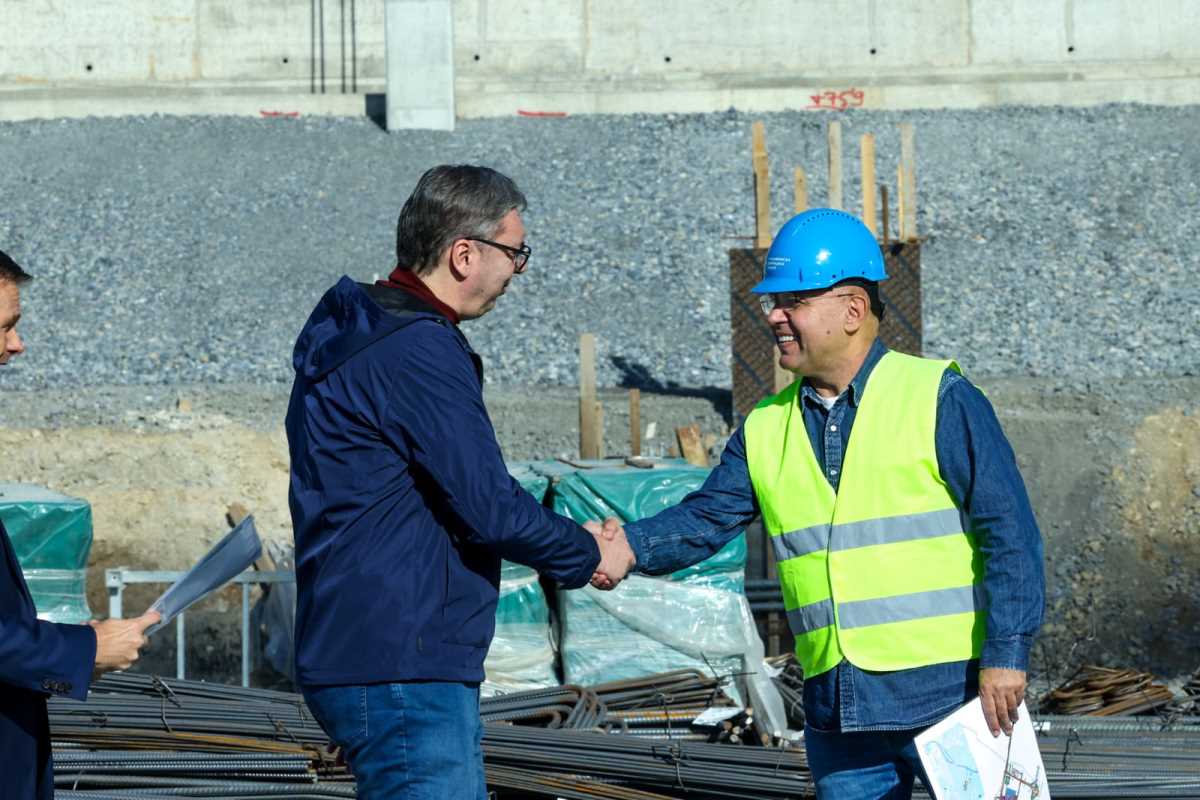 Aleksandar Vučić radovi Nacionalni stadion